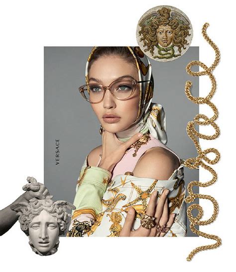 versace glasses 52016|clear Versace glasses on face.